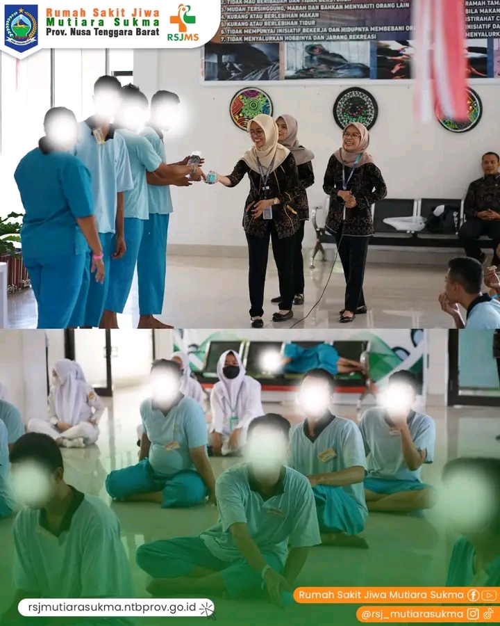 KEGIATAN EDUKASI PASIEN REHAB PSIKOSOSIAL  TENTANG KEPATUHAN MINUM OBAT